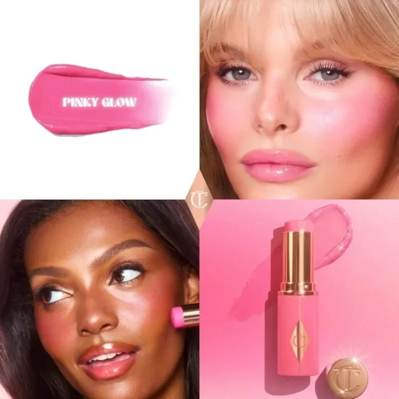 Charlotte Tilbury Liquid Foundation Cushion Foundation Setting Spray Pressed Powder Love 2 Color Powder Blusher Eyeshadow Rouge — image 24