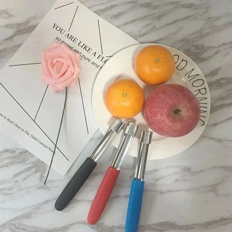Easy Fruit Core Apple Corer Pitter Pear Bell Twist Fruit Stoner Easy Core Seed Remover pepper Remove Pit Kitchen Tool Gadget — image 5