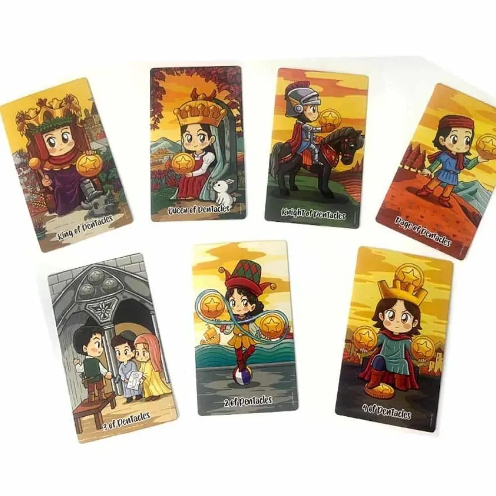 Autumn Miss Tarot 12x7 cm Card Game — image 4
