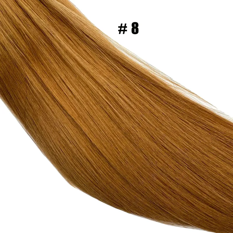 kiikiigirl Korea Popular Cotton String Twins Feathers Hair Extensions Virgin Remy Hair Pre-bonded Hair Extensions — image 12