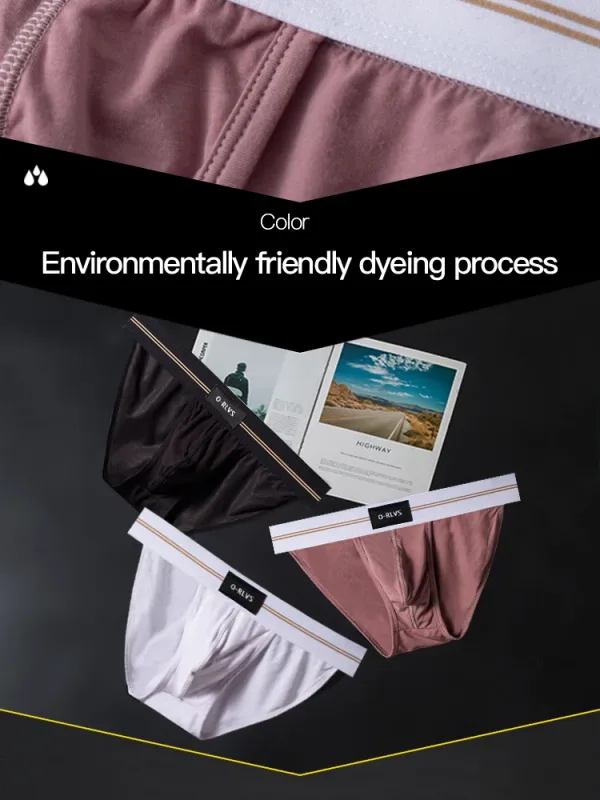 Slip da uomo senza cuciture con design all'anca, intimo da uomo, pantaloni corti da ragazzo, super larghi, larghi 5 cm, con fascia elastica indipendente — image 15