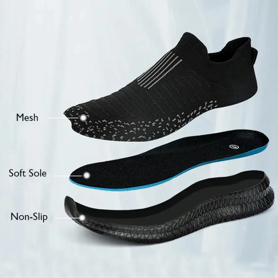 2026 Breathable Men Casual Shoes Lightweight Outdoor Male Walking Shoes Anti-slip Men's Sneakers Slip on Flats Vulcanized Shoes — image 2