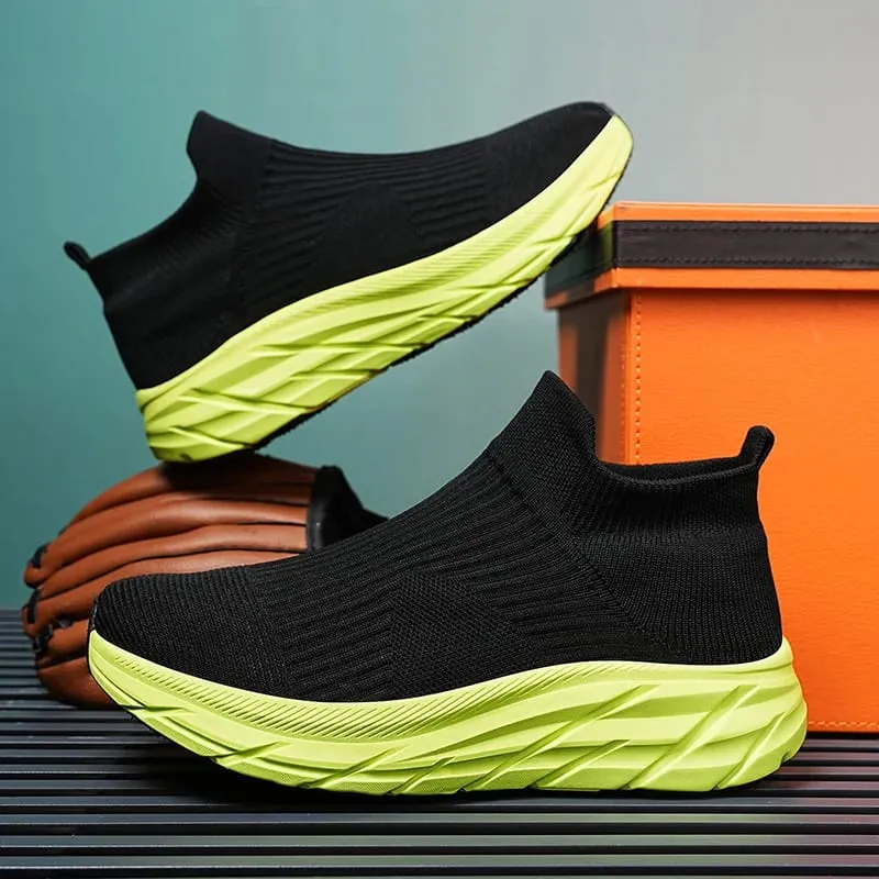 Men's Running Shoes Lightweight Breathable Mesh Elastic Comfortable Durable Fashion Casual Hot Selling Sports Sneakers — image 7