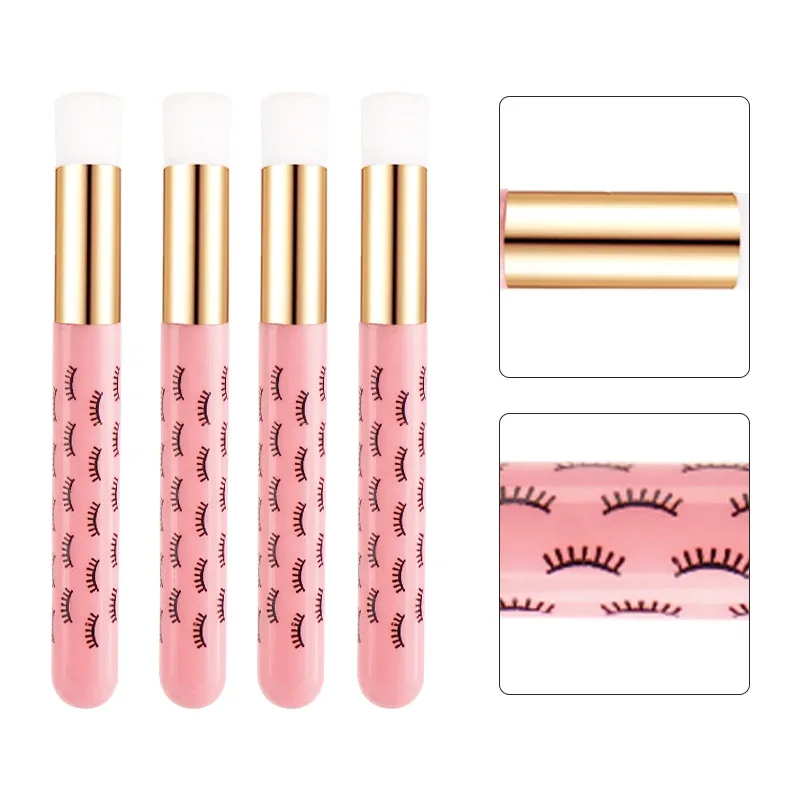 5pcs Eyelash Clean Brush Lash Shampoo Comb Hollow Eyelash Extensions Brush Peel Off Nose Pore Blackhead Remover Makeup Brushes — image 22