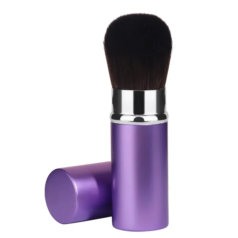 1 Pcs Retractable Makeup Brushes Powder Foundation Blending Blush Brush Make Up Cosmetics Brushes Female Make Up Brush