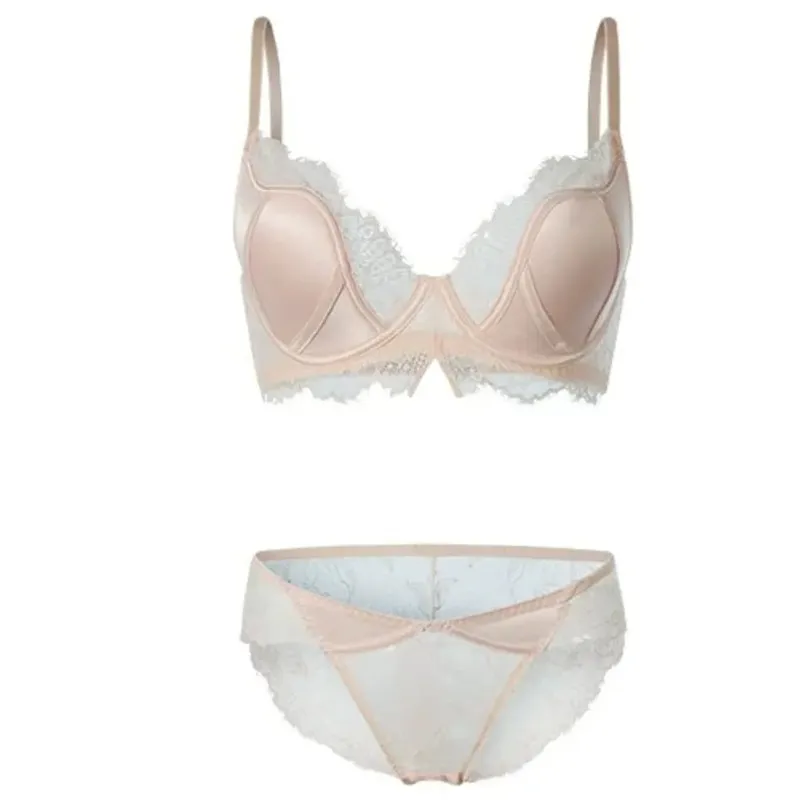 Push Up Bra Women Sexy French Lace Minimizer Full Coverage Wireless Thin Anti Sagging Comfort Support Lingerie S-XL — image 9