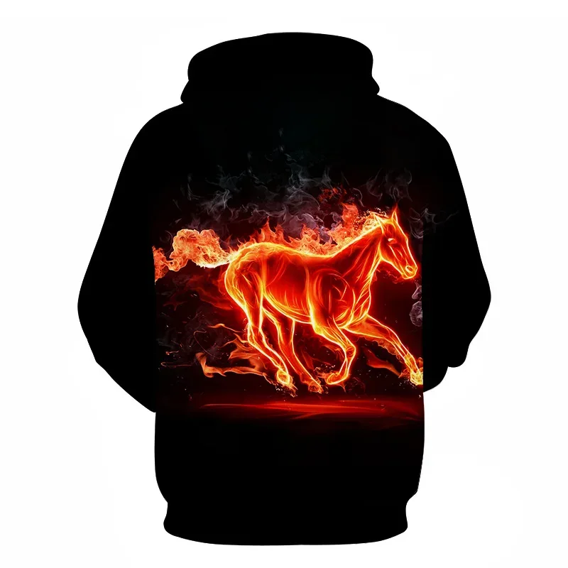 Horse Win Instant Success 3D Print Hoodies Interesting implication Animal Design Men Women Streetwear Pullover Casual Sweatshirt — image 32