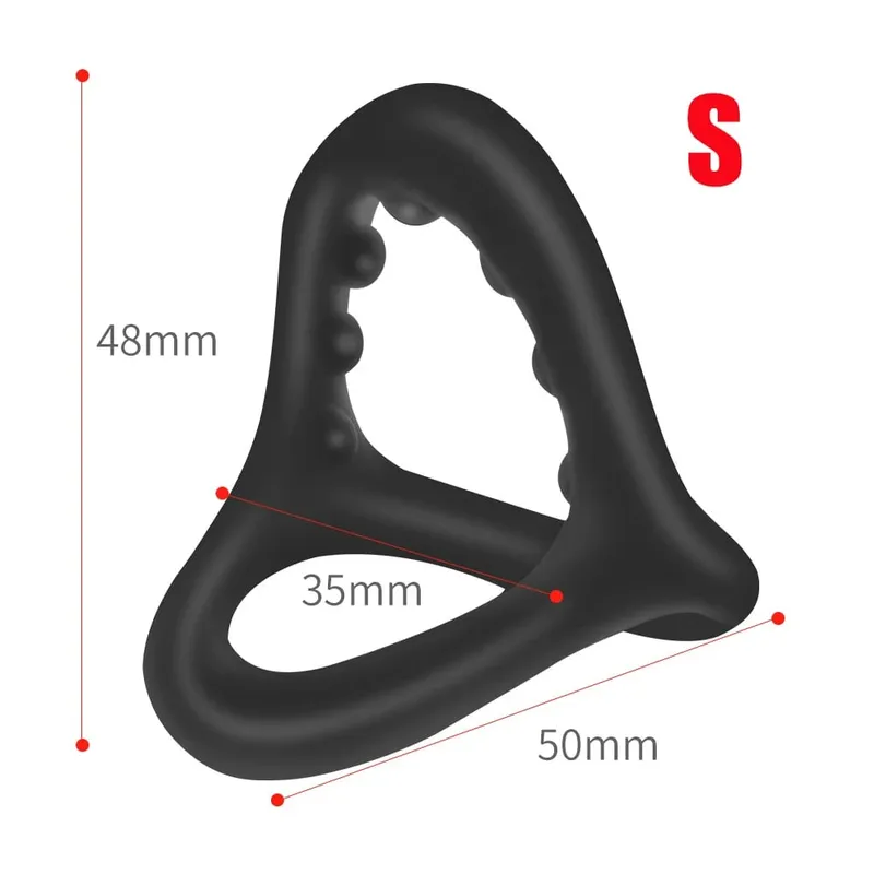 Newest Cock Rings Luminous Durable Reusable Silicone Penis Enlargement Sex Toys for 18+ Male Delay Ejaculation Scrotum Lock Ring — image 8