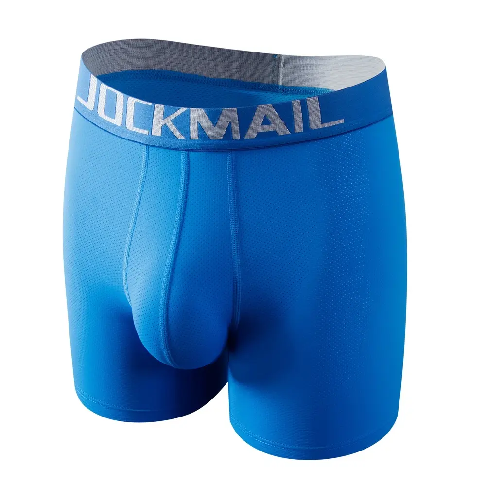 Sexiga män underkläder Boxer 3D hängmatta-formad påse för män Designad ventilerande nätpaneler män boxershorts trunk herrkalsonger — image 10