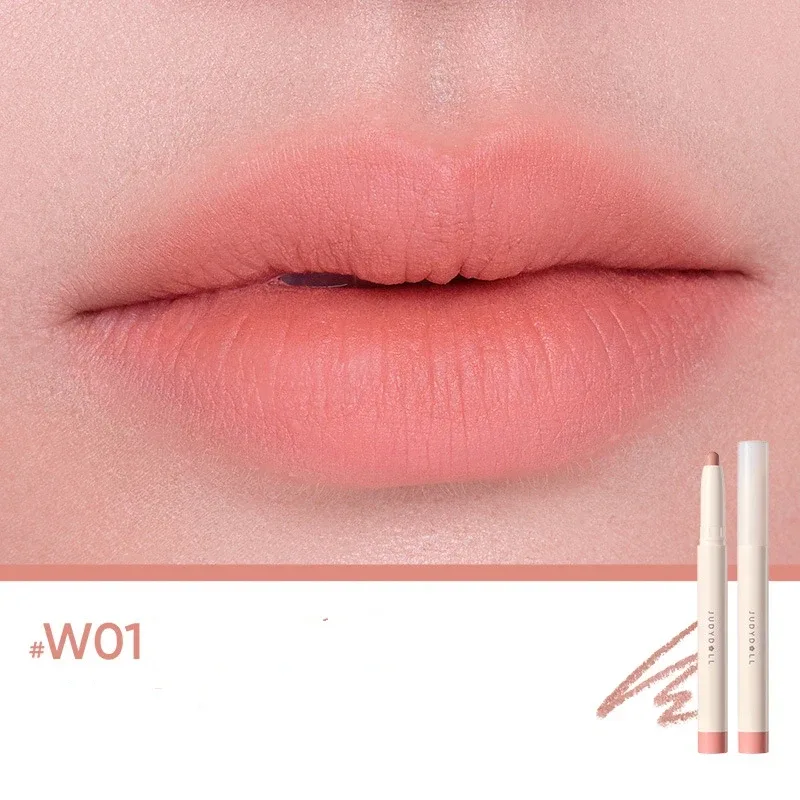 Judydoll Nude Lip Liner Pencil Smooth Outline Lip Shape Velvet Mist Lip Gloss Lipliner Long-Lasting Matte Lipstick Pen Makeup — image 9