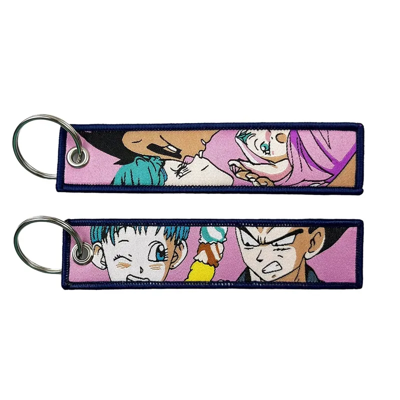 Dragon Ball Embroidery Cool Keychain Lanyard Anime Manga Series Badge Holder USB Pendant Portable Key Lanyard Accessories — image 21