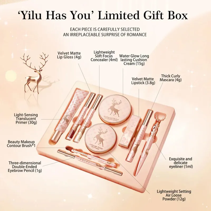 Makeup Gift Set Full Face Cosmetics Kit Beauty Collection Birthday Valentine‘s Day Gift Make Up Sets Cosmetics Full Set