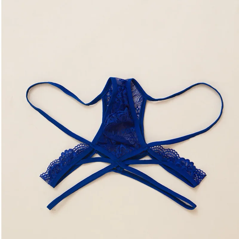 Homens sexy g-string roupa interior sexy toy masculino transparente para lingerie renda femboy bulge bolsa cintura baixa tanga calcinha masculina de verão