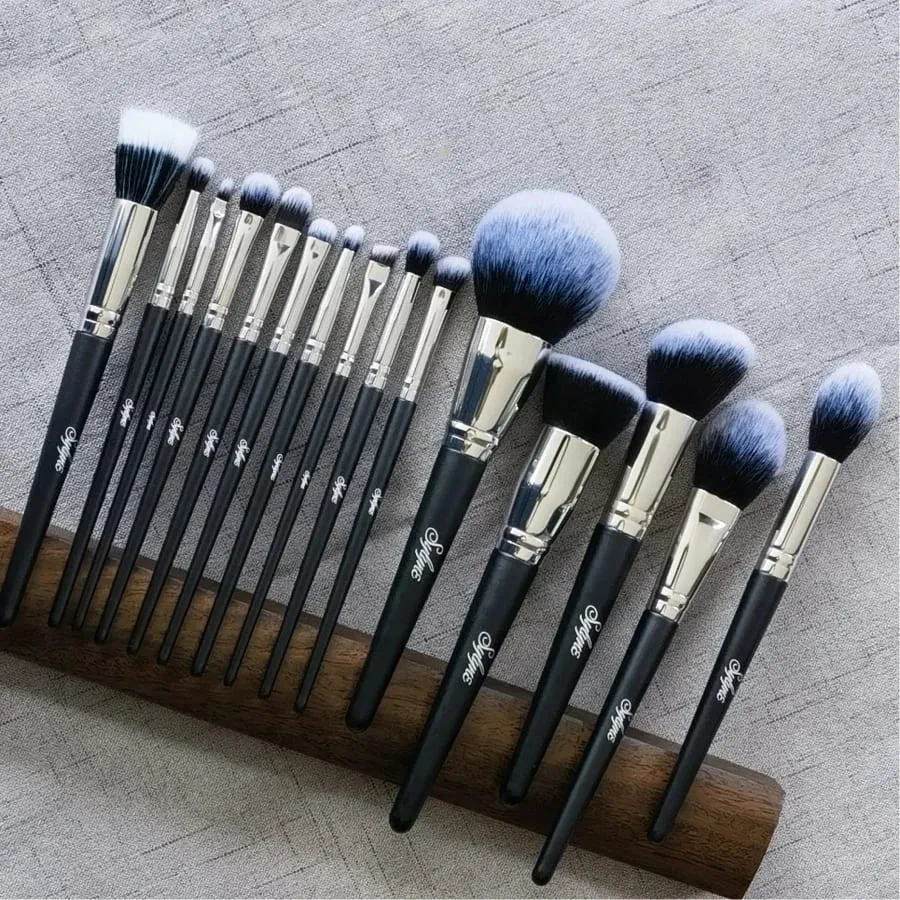 Sylyne Makeup Brush Set 15 Pieces Professional Make Up Brushes Kit
