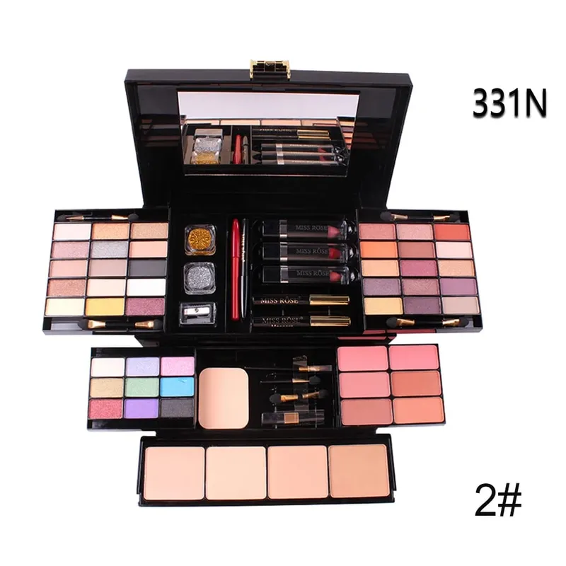 Multi-function Comestic Kit All-in-one Eyeshadow Makeup Brushes Lipstick Make Up Set Palette Case Professional Makeup Artist Box — image 8