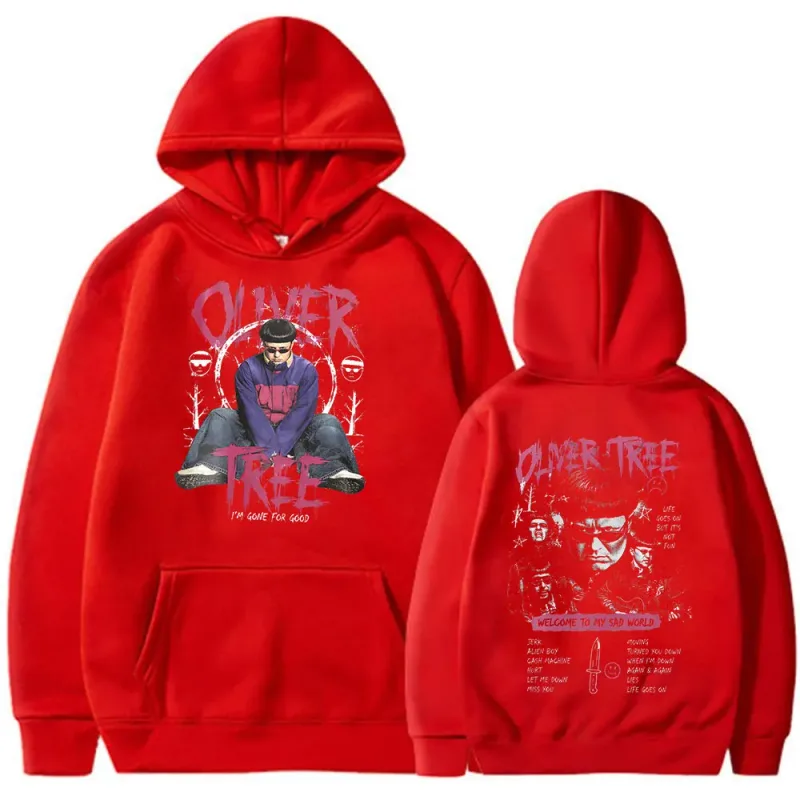 Oliver Tree Hoodies Life Goes On 1993-2026 แฟนของขวัญPulloversผู้ชายเสื้อผ้าแฟชั่นHip Hopขนาดใหญ่ลำลองHoodedเสื้อ — image 10
