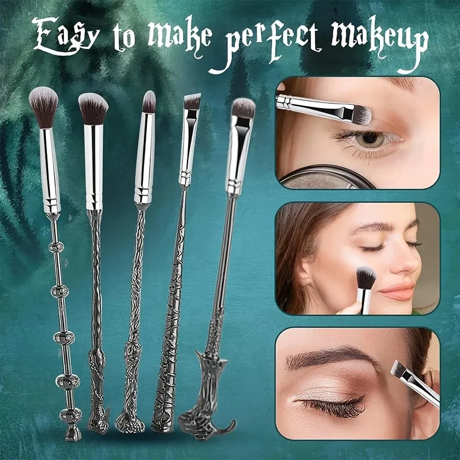 5pcs Wizard Wand Brushes 5 PCS Makeup Brush Set for Women — image 1