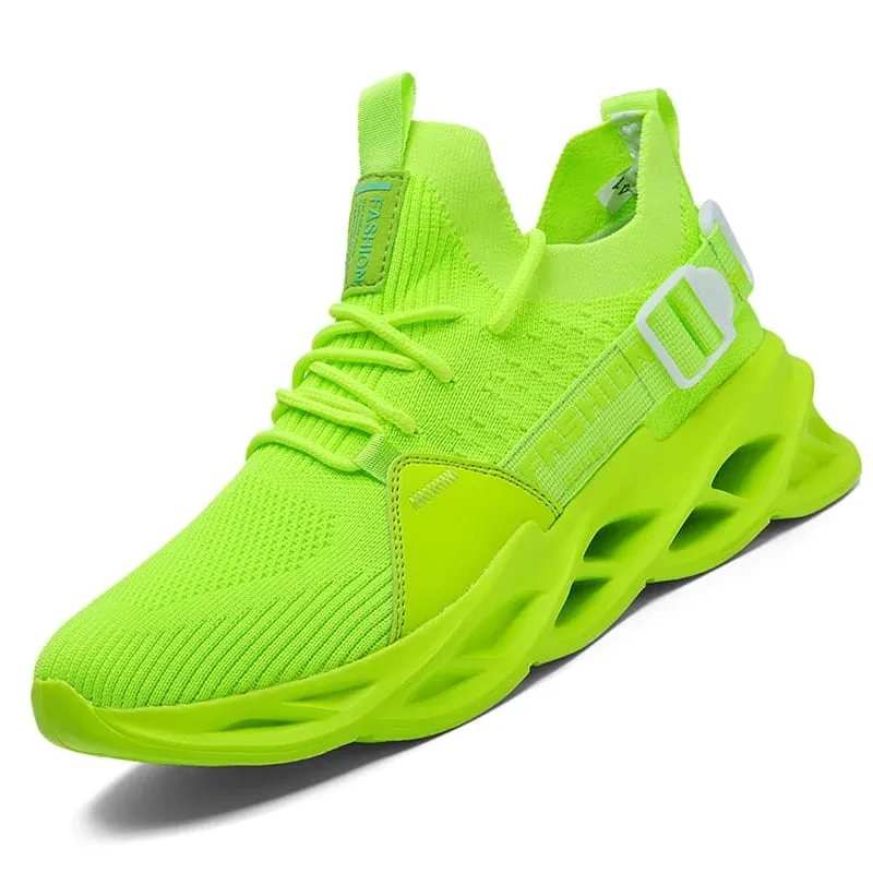 Sneakers Men Mesh Breathable Casual Men Shoes Unisex Light Soft Thick Sole Hole Couple Shoes Athletic Sneakers Women Shoes — image 7