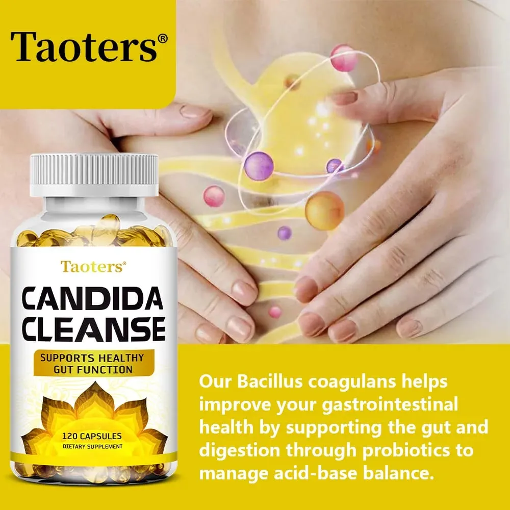 Candida Cleanse - Intestinal and Colon Support Suitable for Men and Women Cleansing and Detoxifying Balance Digestion — image 3
