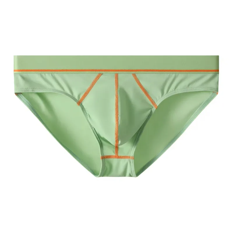 Slip de glace pour hommes, pochette sensible, sport, évacuant la transpiration, respirant, taille moyenne