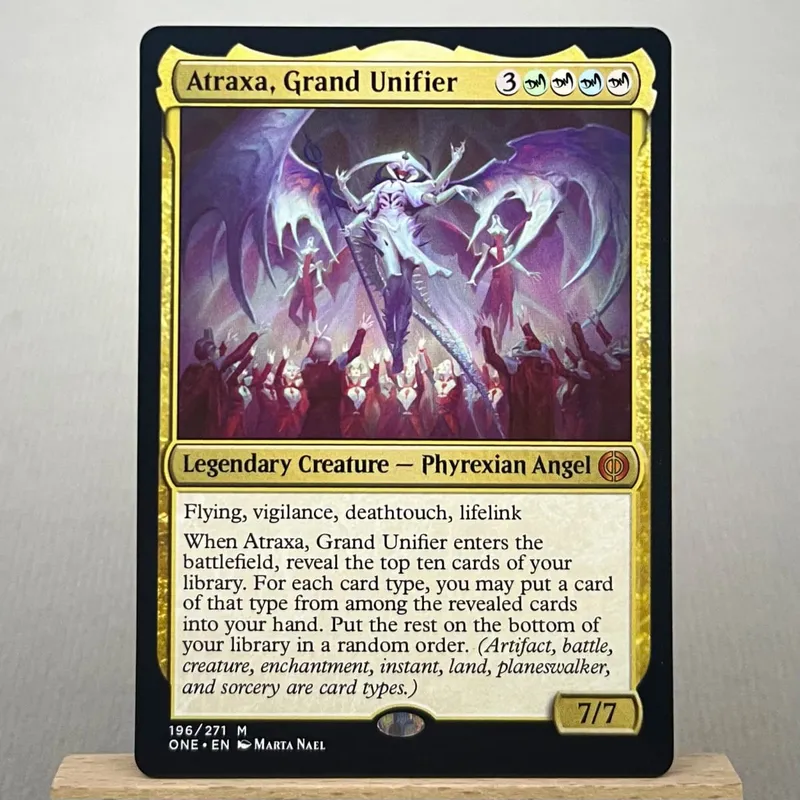 DMU ONE RNA HOLO12-Ⅰ03 TCG Proxy Cards Vampiric Tutor Elesh Norn Mother of Machines Sheoldred the Apocalypse — image 20
