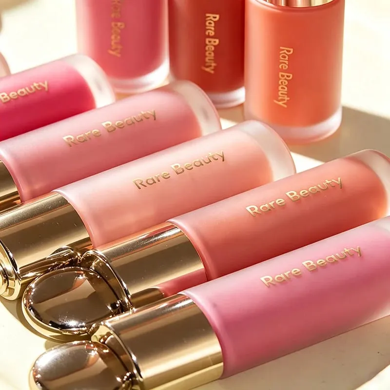 Fashionable Rare Beauty Natural Glitter High Gloss Liquid Moisturizing Butter Lipstick Antique Copper Liquid Makeup Products — image 5