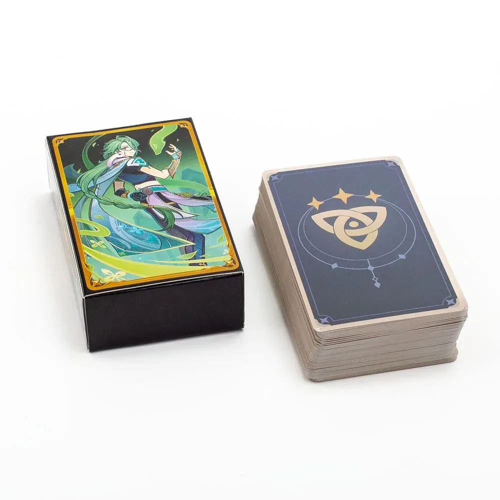 Anime Game Genius Invokation TCG 65Pcs/Set Hot 9.5*5.5cm Collectible Card Collection for Desktop Gaming — image 4