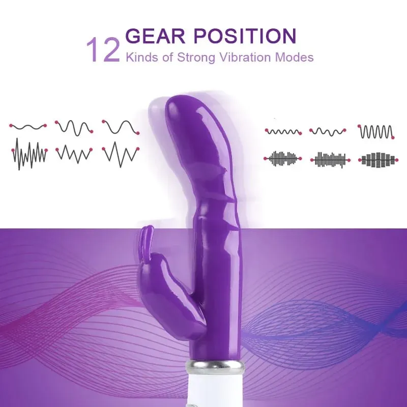 Rabbit Vibrator for Women Powerful G Spot Female Clitoris Stimulator Vibrating Silent Adult Sex Toy For Female Masturbator Shop — image 3