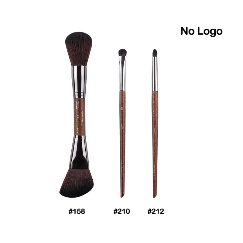 3pcs/set Powder Makeup brush detail Eyeshadow Lip liner Natural Precision Smudge Concealer Make up brushes Crease cosmetic tools