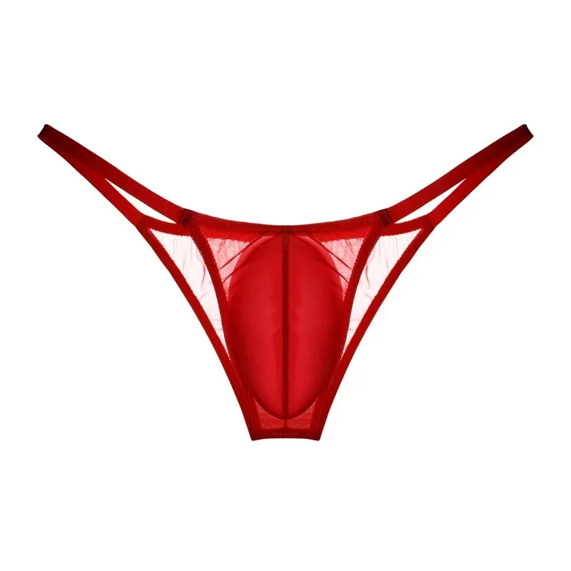 Men's Underwear Ultra Low Waisted Mini Panties Triangle Panties Ultra Thin & Silky Briefs