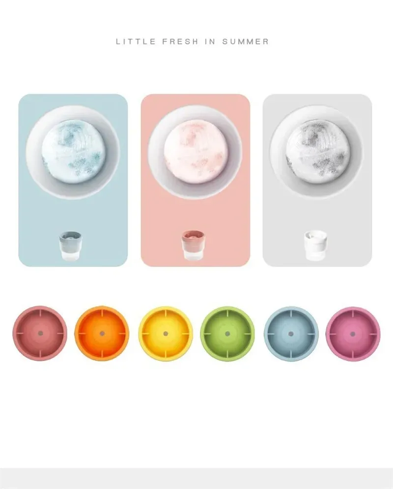 Ice Maker Food Grade Sphere Ice Mold Stackable Slow Melting DIY Ice Ball For Cocktail Whiskey Drink Home Bar Tools — image 8