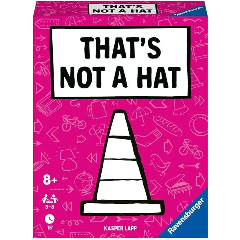 That's Not A Hat-Fun Bluffing & Memory Party Game for All Ages Components | Ideal for Family Gatherings | Great Replay Value
