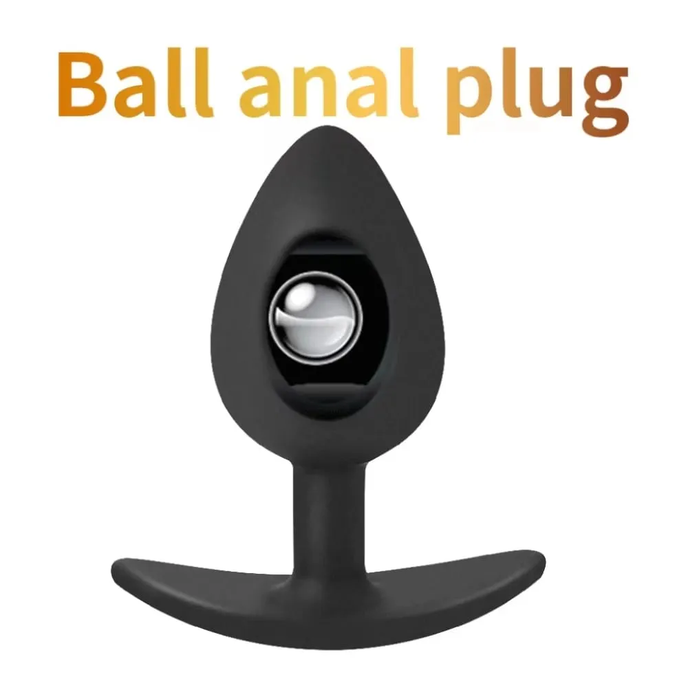 Plug Anal en Silicone, boules intégrées, taille débutant à senior, fesses, Massage du point G, jouets sexuels pour adultes, 1 pièce — image 4