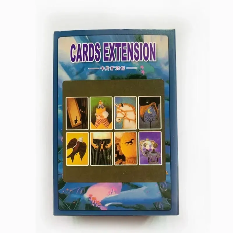 Illustrations Cards Blue Extension Version Card Games