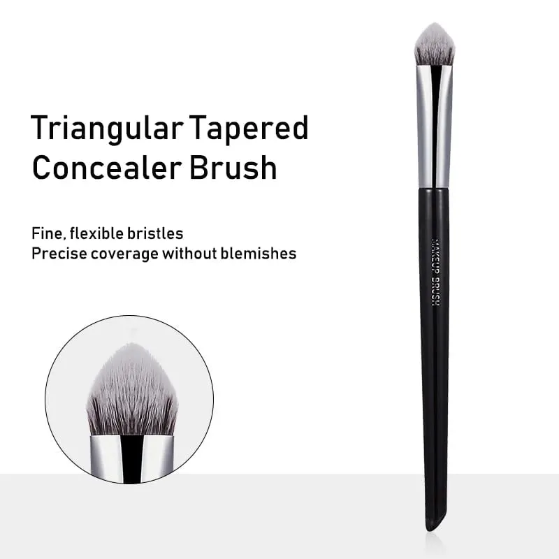 Triangle Beveled Concealer Brush Dark Eye Circles Acne Spots Concealer Cosmetic Brush Detail Highlighting Accents Makeup Brushes