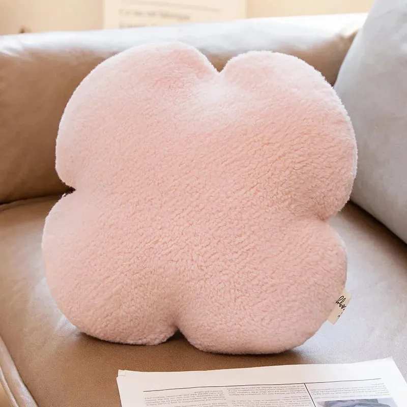 INS Plush Hear Throw Pillow Cute Clover Soft Doll Home Sofa Decoration Pillow Cushion Kids Toys Birthday Gift — image 15