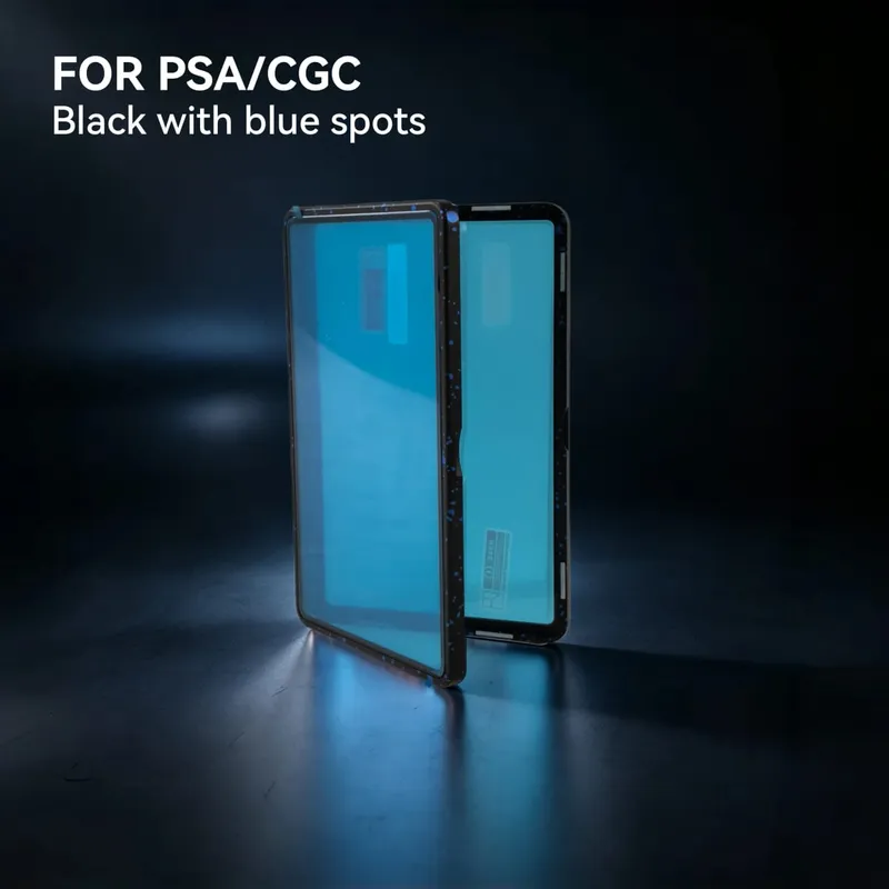 Gradient Color Aluminum Alloy Graded Cards Protector Case for PSA/BGS UV & Scratch Resistant Trading Card Bumper Display Holder