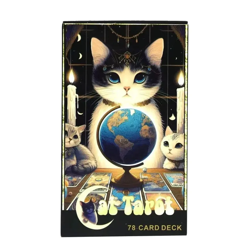 Cartes de Tarot de Style 400, Oracle doré, Art Nouveau, la sorcière verte, universelle, celtique, Thelema, Steampunk, jeux de société — image 11