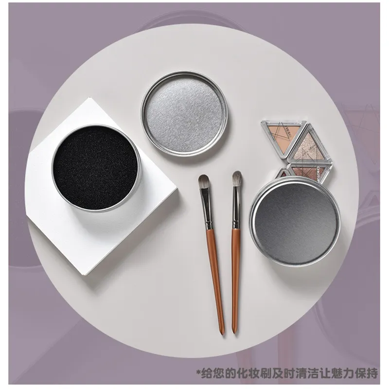Makeup Brush Dry Cleaning Box Quick Cleaning Disposable Sponge Makeup Brushes Tools Accessories — image 5
