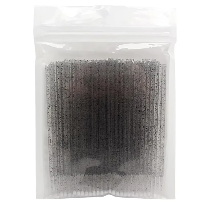 100PCS Micro Swab Applicator Eyelash Cleaning Brush Lash Extension Micro Brushes Cotton Swab Individual Eyelashes Removing Tool — image 17