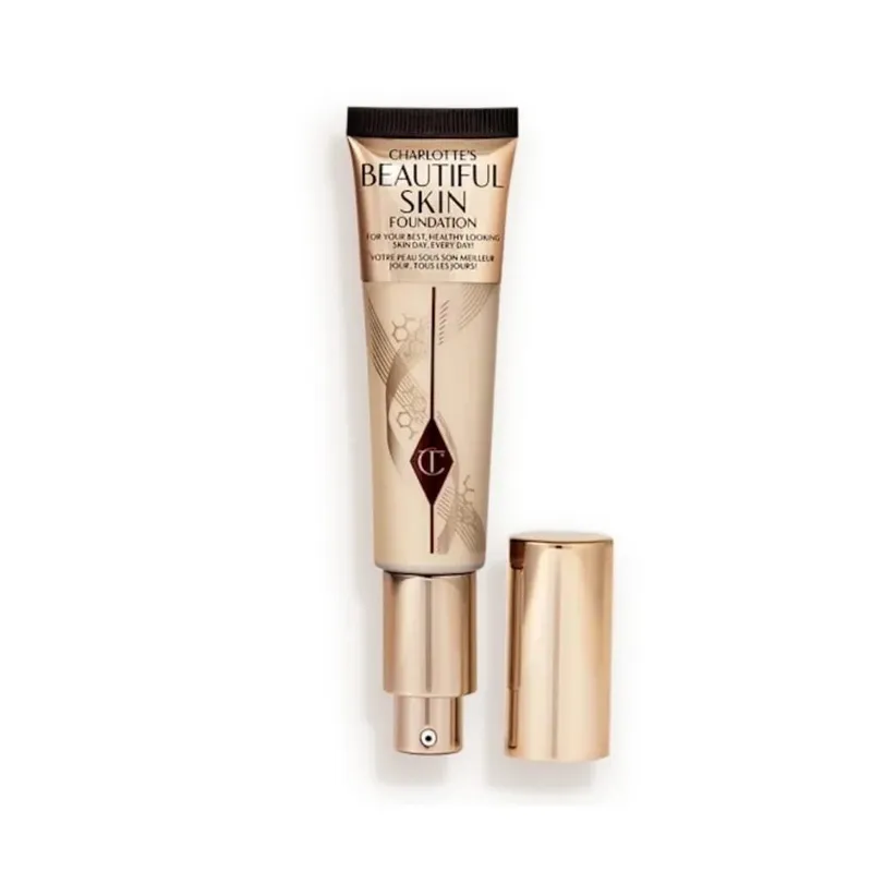 Charlotte Tilbury Airbrush Flawless Foundation Beautiful Skin Foundation Soft-matte Full-coverage Natural Foundation Radiant Glo — image 8