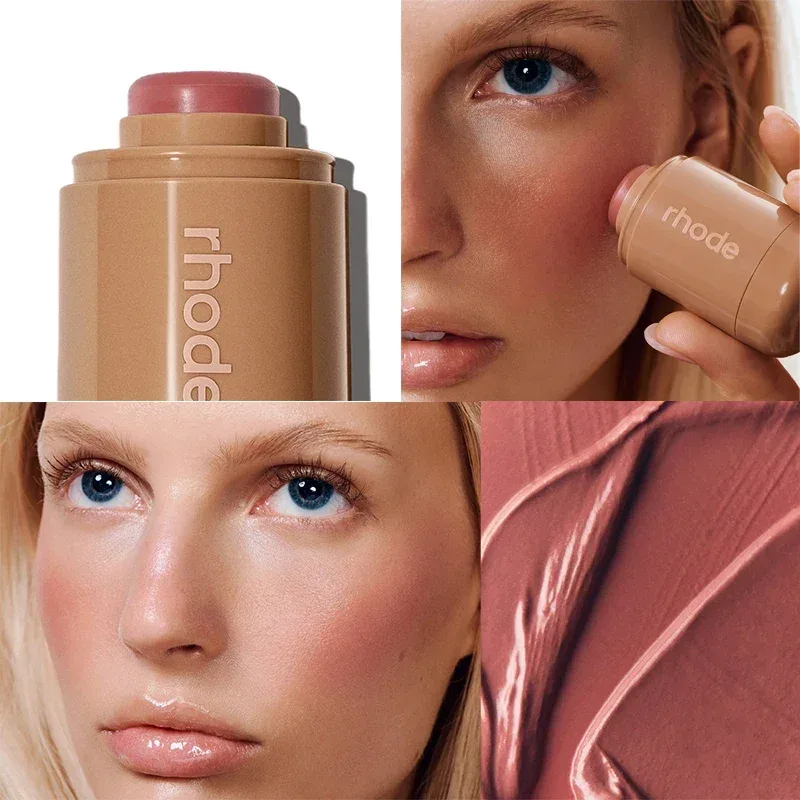 Latest Makeup 3D Face Contouring Pocket Bronze Contour Stick Easy To Push Away Soft Fog Matte Powder Blusher Stick Cosmetics — image 25