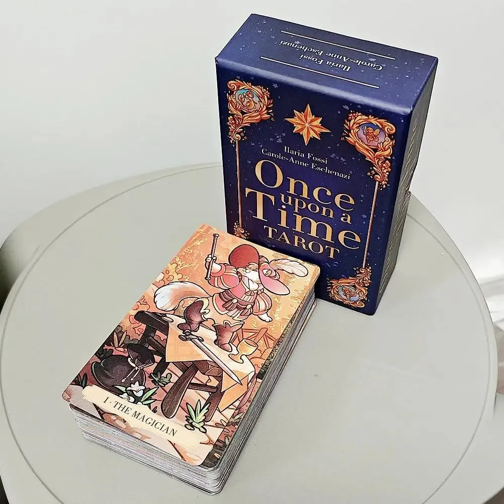 กาลครั้งหนึ่งไพ่ทาโรต์สำรับไพ่ทาโรต์ 80 ใบ (พร้อมการ์ดพิเศษ 2 ใบ) 12*7 ซม. ในกล่องแข็ง — image 4