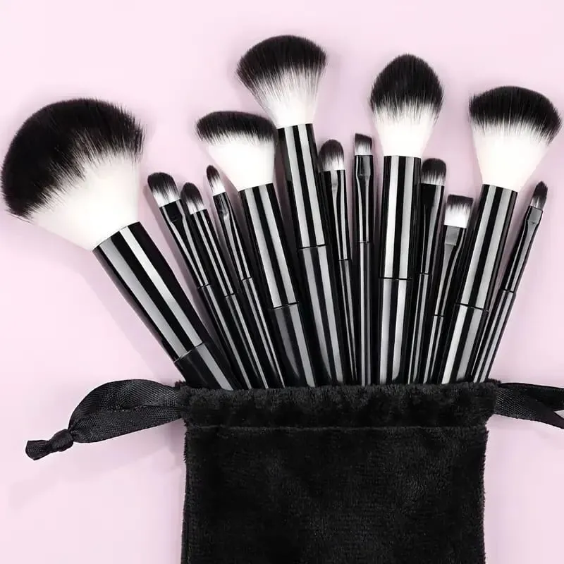 13 Stuks Make-Up Kwasten Set Zachte Pluizige Oogschaduw Markeerstift Concealers Borstel Blush Losse Poeder Borstel Mengen Vrouwen Beauty Tool — image 8