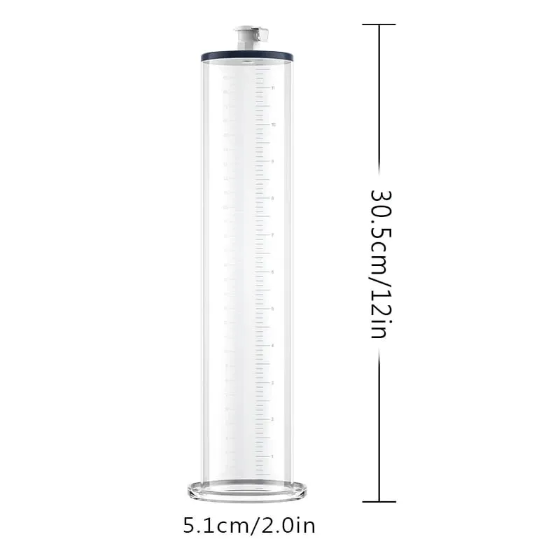 Acrylic Penis Pump Accessories Vacuum Penis Enlargement Device Masturbation Vacuum Pump Flange Pump Penis Cylinder Set Sex Toys — image 19