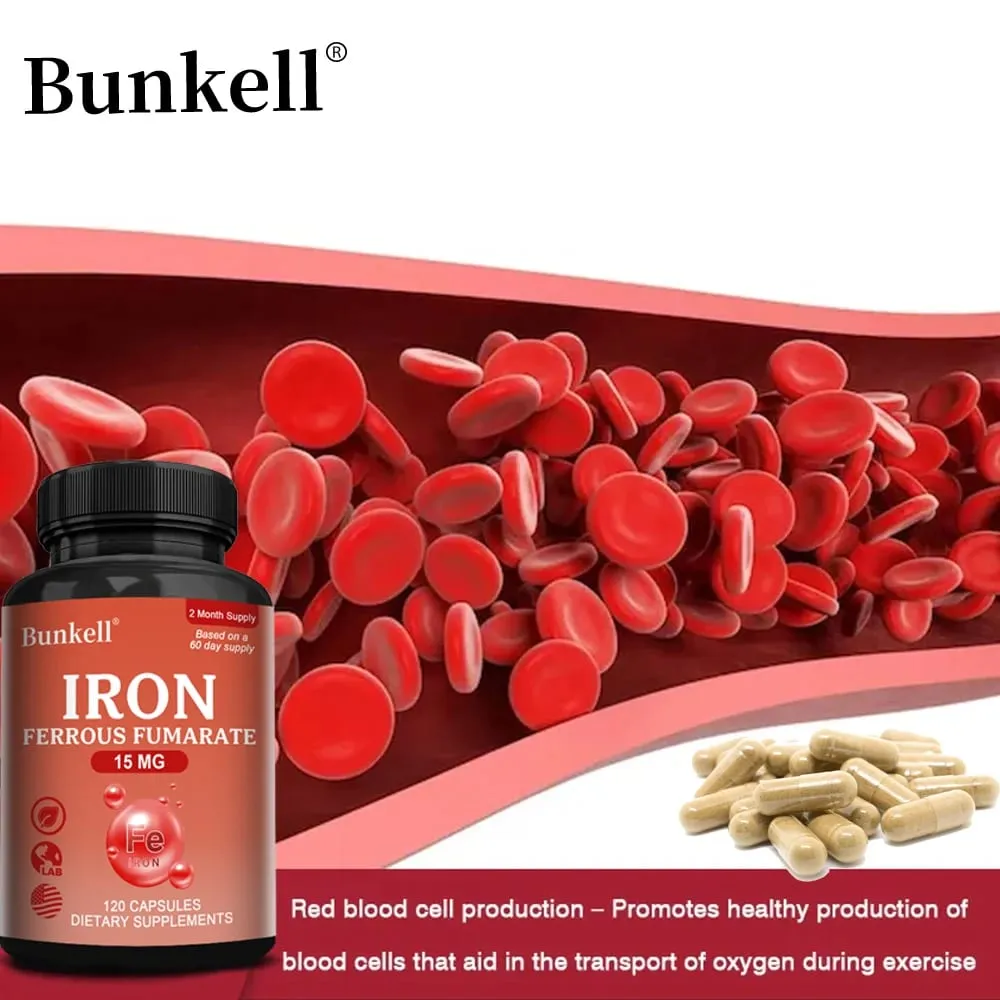 Iron Hematopoietic Supplement for Women Nutritional Anemia Iron Levels Immunity Blood Helps Hemoglobin Balance — image 3