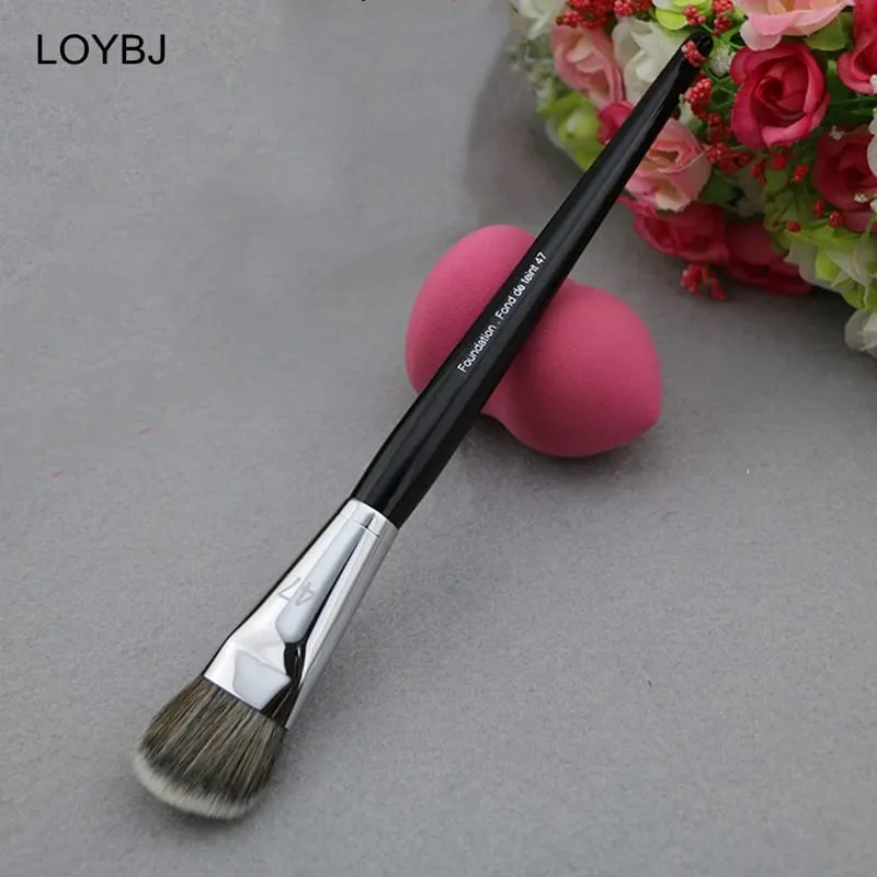 Professional Foundation Brush 47 Broom Head Liquid Foundation Shadow Concealer Brushes Women Face Base Makeup Beauty Tools — image 6
