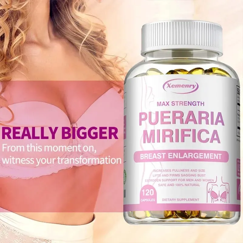 Pueraria Mirifica Supplement - Balanced Estrogen Metabolism To Support Breasts Bigger Rounder Firmer BreastsSupplement — image 2