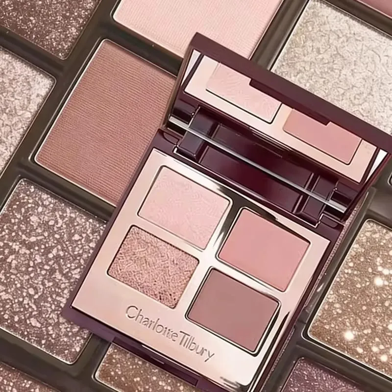 Charlotte Tilbury Palet Mewah Bantal Bicara Palet Lidschatten Nude Pink 4 In 1 Langanhaltend Matt Schimmernd Augen Makeup — image 2