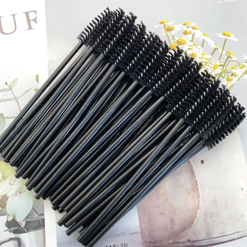 500pcs Mascara Wands Disposable Eyebrow Eyelash Brushes Eyelash Spoolies Applicator for Eyelash Extension Makeup Tool — image 8